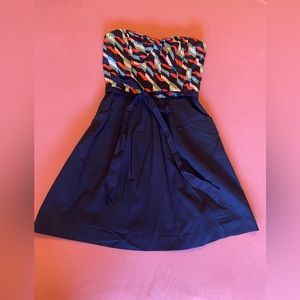 Anthropologie Geometric dress